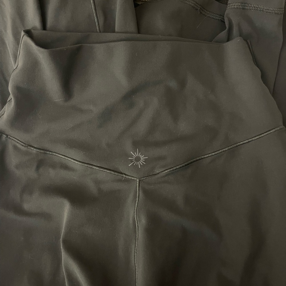 Aerie Charcoal High-Waisted Leggings